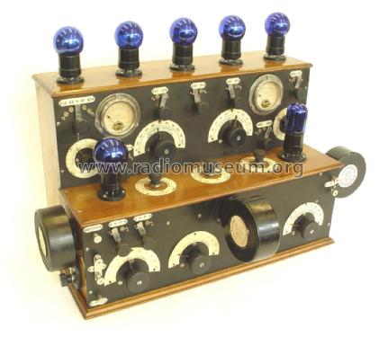 Poste à 7 lampes forme piano Radio-Modulateur Bigrille M7; Ducretet -Thomson; (ID = 2214729) Radio