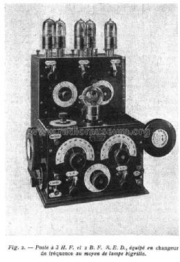 Poste à 6 lampes forme piano Radio-Modulateur M6; Ducretet -Thomson; (ID = 2250656) Radio