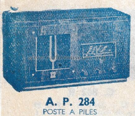 Poste à piles A.P. 284; Ducretet -Thomson; (ID = 2444410) Radio