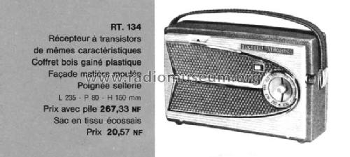 RT134; Ducretet -Thomson; (ID = 1951564) Radio