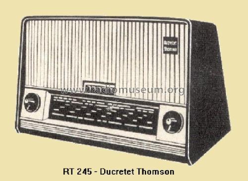 RT245; Ducretet -Thomson; (ID = 1777168) Radio