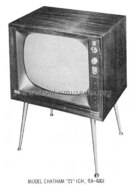 Chatham '21' Ch= RA-400; DuMont Labs, Allen B (ID = 941359) Television