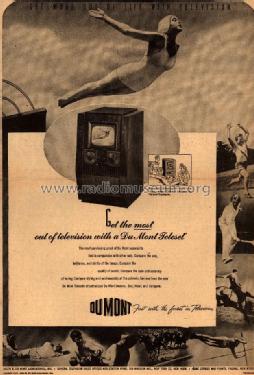 Clifton RA-102-B1; DuMont Labs, Allen B (ID = 730344) TV Radio
