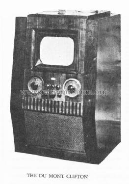 Clifton RA-102-B2; DuMont Labs, Allen B (ID = 730291) TV Radio