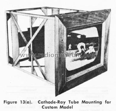 Custom RA-101A; DuMont Labs, Allen B (ID = 729764) TV Radio