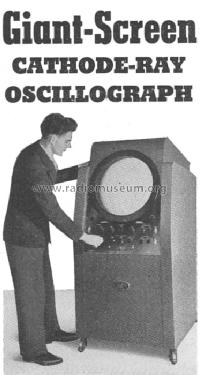 Giant-Screen Oscillograph 233; DuMont Labs, Allen B (ID = 517787) Equipment