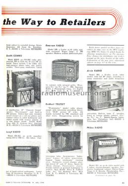 Westminster RA-101A; DuMont Labs, Allen B (ID = 1124228) TV-Radio