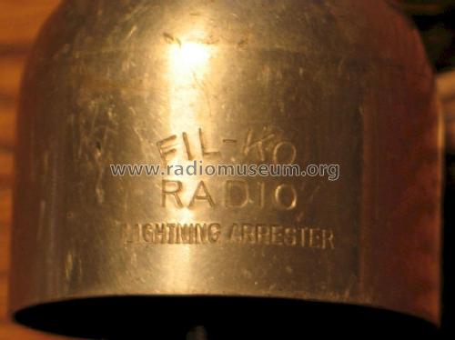 Fil-Ko Radio Lightning Arrester ; DX Instrument Co.; (ID = 1031672) Misc