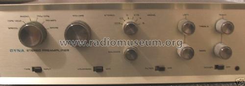 Stereo Preamplifier PAS-3 Ampl/Mixer Dyna Co. Dynaco; | Radiomuseum