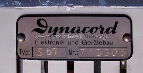 Echocord Super S 61; Dynacord W. (ID = 513754) Ampl/Mixer