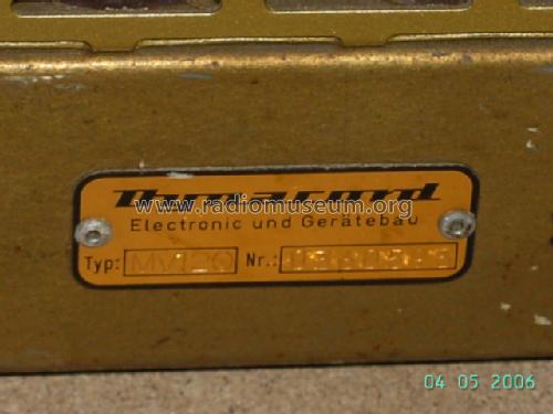 MV120; Dynacord W. (ID = 210407) Ampl/Mixer