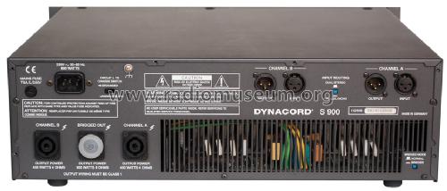 Standard Precision Power Amplifier S900; Dynacord W. (ID = 1006558) Ampl/Mixer