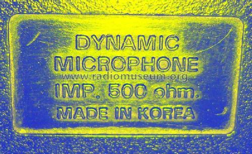 Dynamic microphone ; B&K Precision, (ID = 1908304) Microphone/PU