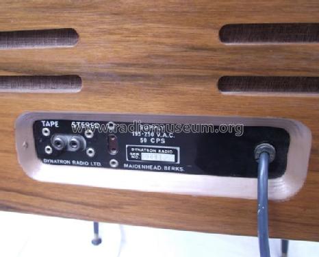 Cavalcade GR10S; Dynatron Radio Ltd., (ID = 1922133) Sonido-V