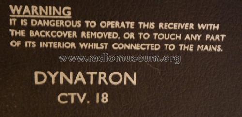 CTV 18; Dynatron Radio Ltd., (ID = 1661049) Television