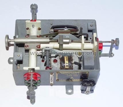 Rebecca coaxial antenna switch Type 78A; Dynatron Radio Ltd., (ID = 2307220) Militaire