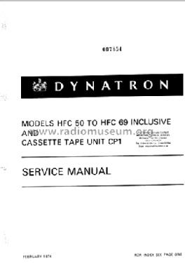 Stereophonic Reproducer HFC 54; Dynatron Radio Ltd., (ID = 1596358) Radio