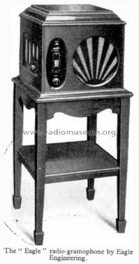 Eagle Radio Gramophone ; Chakophone Brand (ID = 2888971) Radio