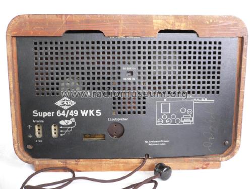 64/49WKS; EAK, Elektro- (ID = 1780525) Radio