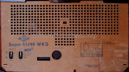 65/49WKS; EAK, Elektro- (ID = 1768209) Radio
