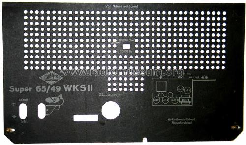 65/49 WKS II; EAK, Elektro- (ID = 153056) Radio