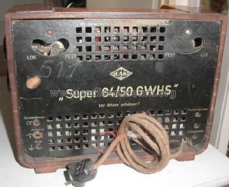 'Zwergsuper' Super 64/50GWHS; EAK, Elektro- (ID = 350127) Radio