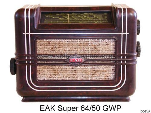 'Zwergsuper' Super 64/50GWP ; EAK, Elektro- (ID = 20467) Radio
