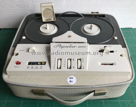 Popular 200; EAP Tape Recorders (ID = 2762966) R-Player