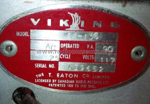 Viking 54-136; Eaton Co. Ltd., The (ID = 2214420) Radio