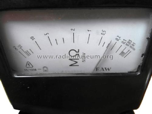 Isolationsmesser mit Kurbelinduktor MG3; EAW, Elektro- (ID = 1714656) Ausrüstung