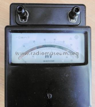 Millivoltmeter 60 mV Gleichspannung; EAW, Elektro- (ID = 2307225) Ausrüstung