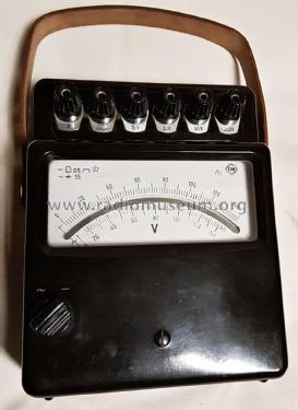 Voltmeter für Gleich- und Wechselspannung 3 mA AC, 450 µA DC, 15 - 30 - 90 - 300 V AC/DC; EAW, Elektro- (ID = 2730189) Equipment