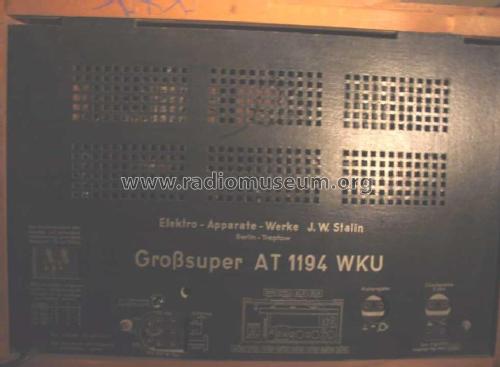 Großsuper Amati AT1194WKU; EAW, Elektro- (ID = 7086) Radio