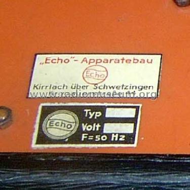 Röhrenprüfgerät P2; Echo-Apparatebau, K. (ID = 1007151) Equipment