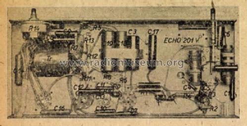 201V; Echo, Vörös Rezső (ID = 2436415) Radio