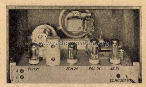 201V; Echo, Vörös Rezső (ID = 2436416) Radio