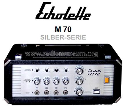 Klemt-Echolette M70; Echolette Marke / (ID = 2972079) Ampl/Mixer