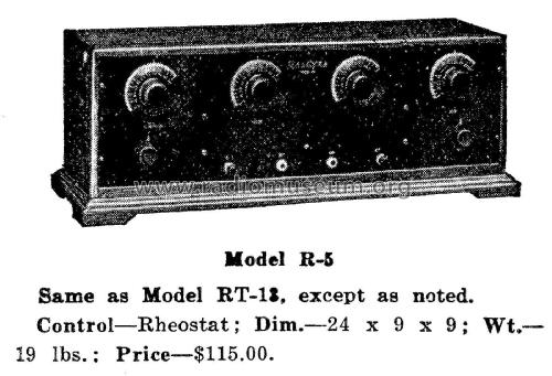 Ecodyne Model R-5; Ecodyne Radio Co.; (ID = 1964139) Radio