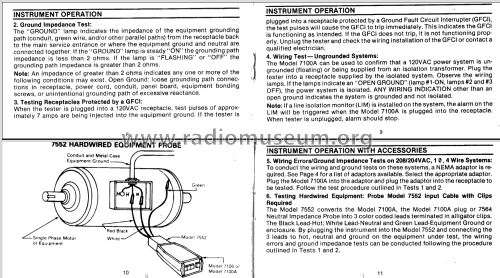 Ground Check 7100A; Ecos Electronics (ID = 2518328) Equipment