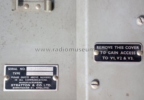 VHF Communications Receiver 770R ; Eddystone, (ID = 1508167) Commercial Re