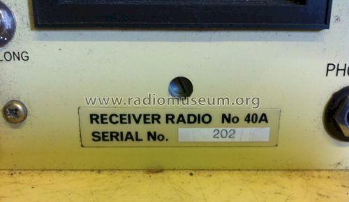 Receiver Radio Noise Measuring Set 40A; Eddystone, (ID = 1045675) Equipment