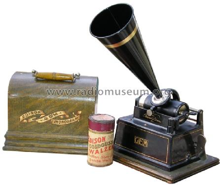Phonograph GEM A; Edison, Thomas A., (ID = 253544) TalkingM