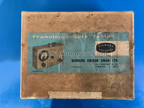 Transistor Test Set R2285; Ediswan, Siemens (ID = 2311131) Equipment