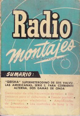 Geisha Radio montajes nº 2; Editorial Bruguera, (ID = 2427966) Kit