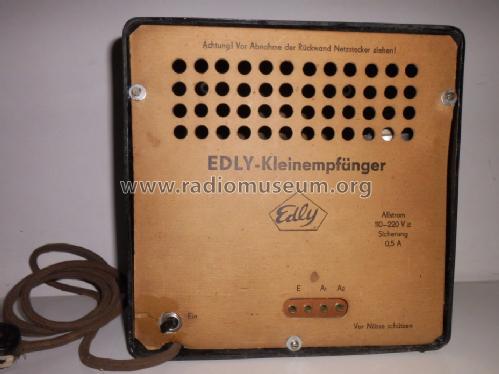 Kleinempfänger ; Edly-Radio KG, Fritz (ID = 1654195) Radio