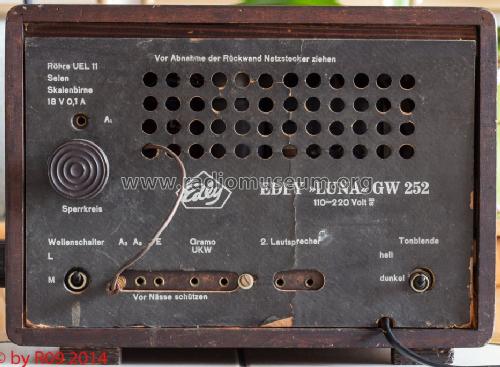 Luna GW252; Edly-Radio KG, Fritz (ID = 1644192) Radio