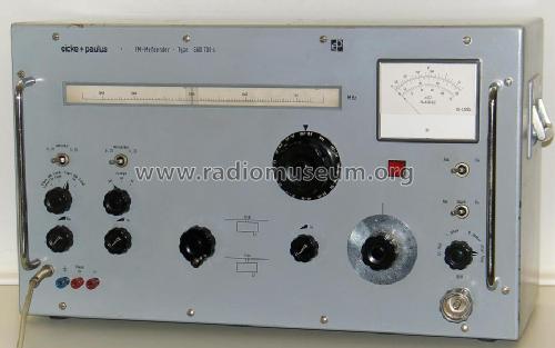 FM-Meßsender SGU701s; Eicke+Paulus; (ID = 834747) Equipment