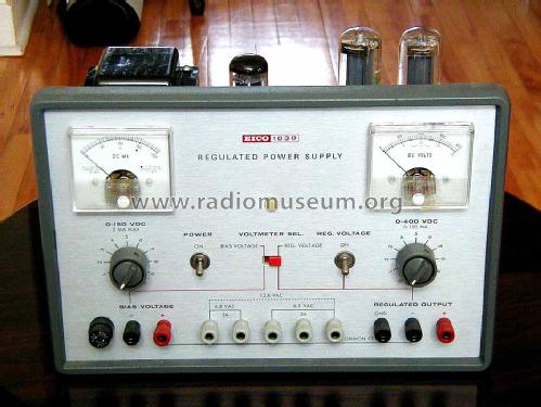 Regulated Power Supply 1030; EICO Electronic (ID = 513487) Aliment.