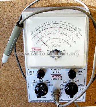 Vacuum-Tube Voltmeter Kit 232-K; EICO Electronic (ID = 314647) Equipment