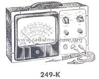 249-K Deluxe Vacuum-Tube Voltmeter Kit; EICO Electronic (ID = 229045) Equipment